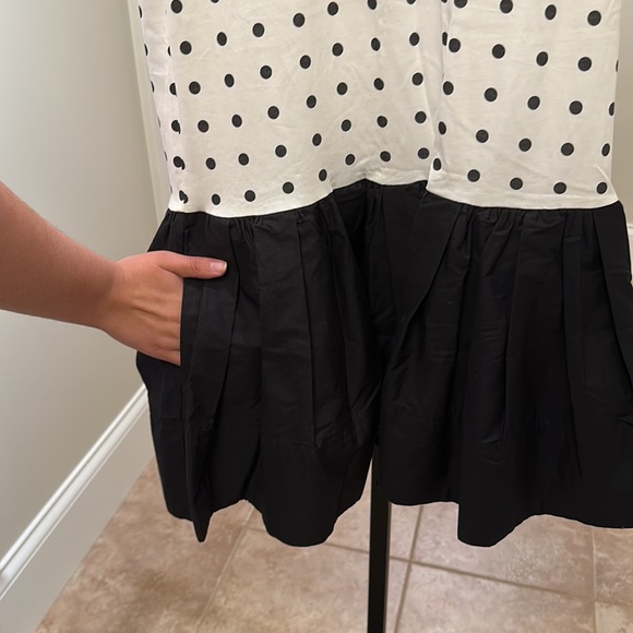 Tanya Taylor - Katlyn Dress - Mid-weight jersey Polka-dot print - Picture 9 of 12